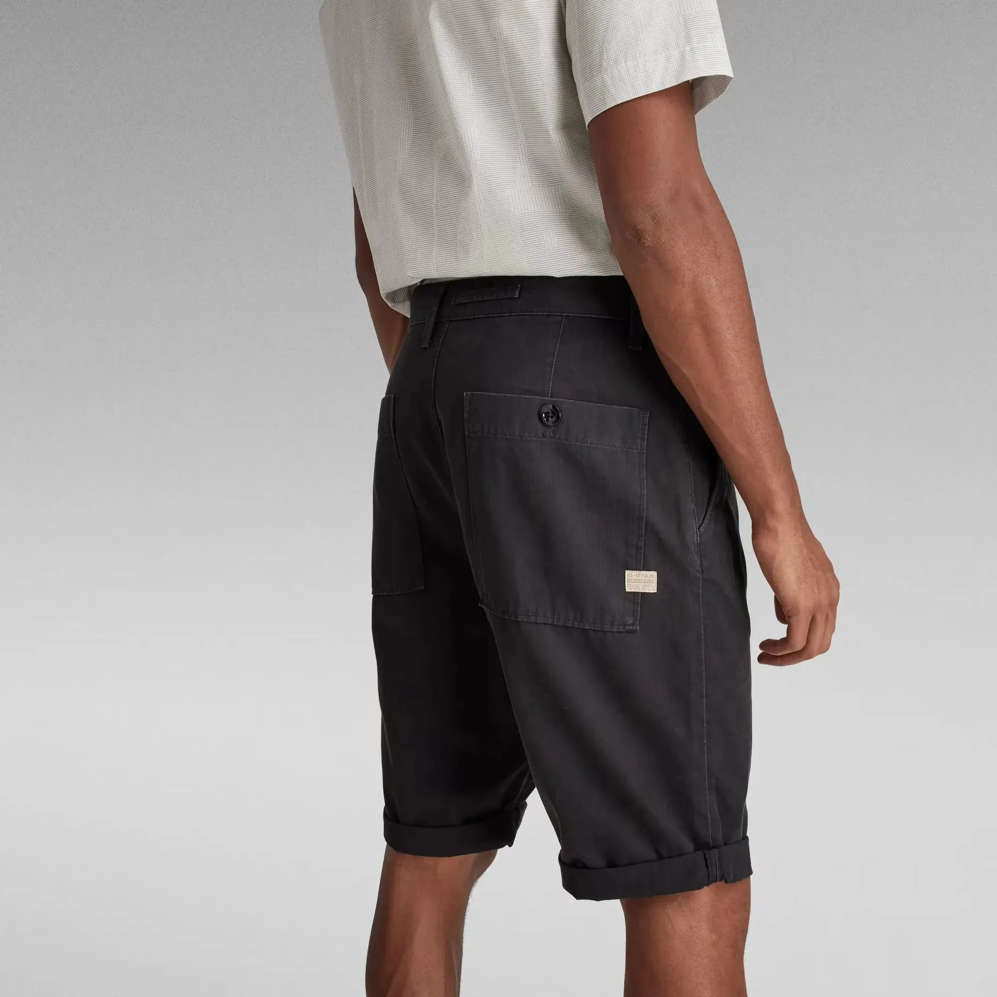 Shorts Worker Chino Dark Black