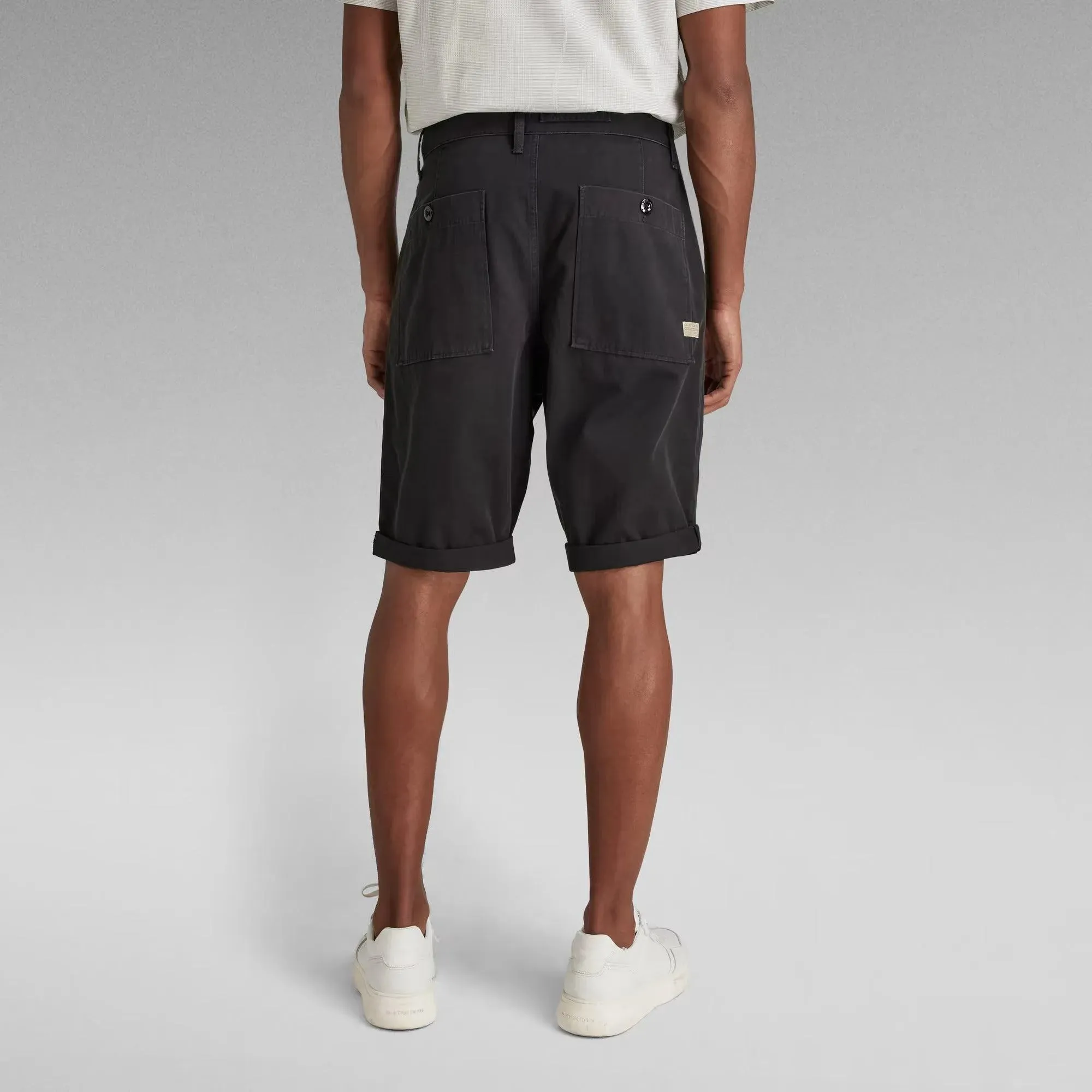 Shorts Worker Chino Dark Black
