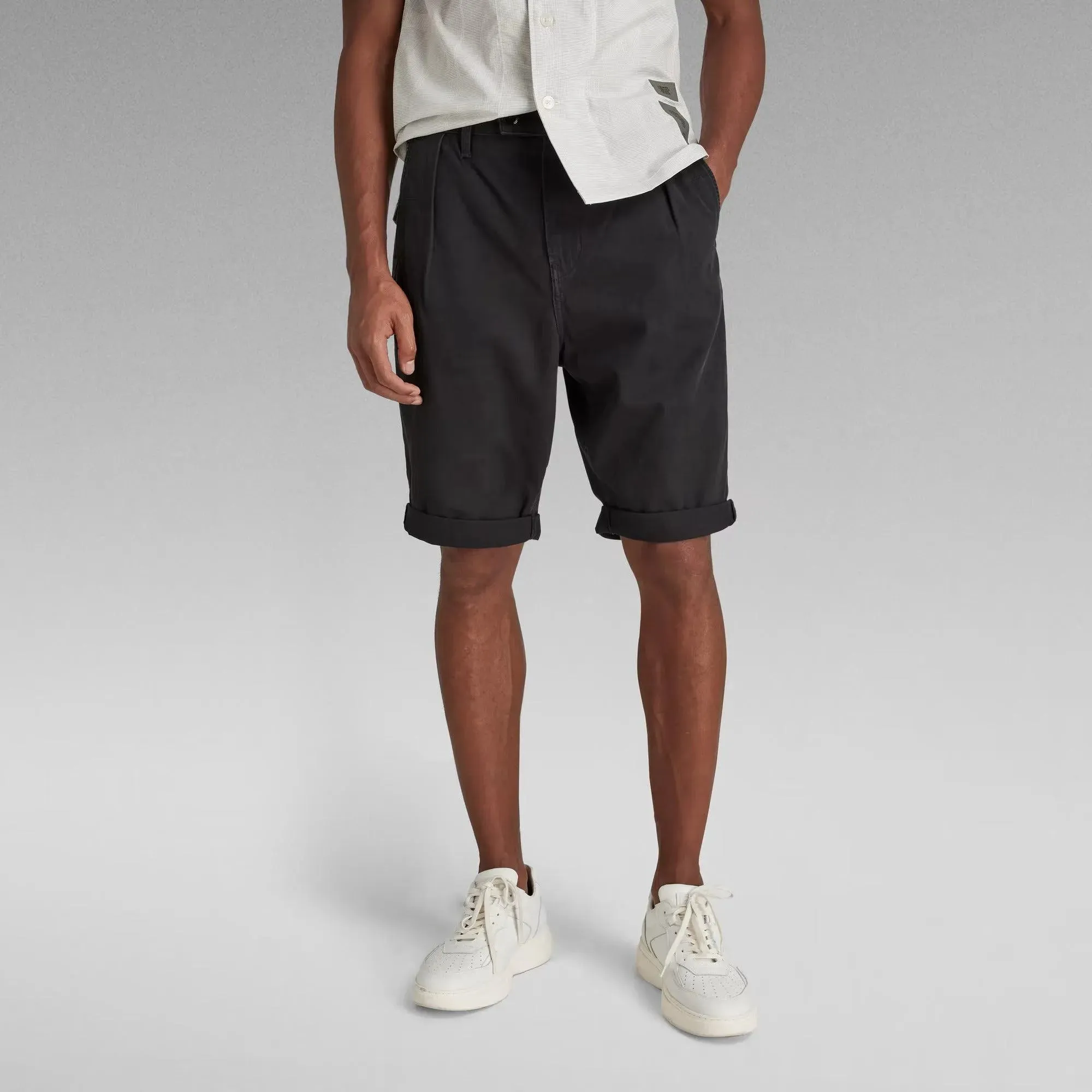 Shorts Worker Chino Dark Black