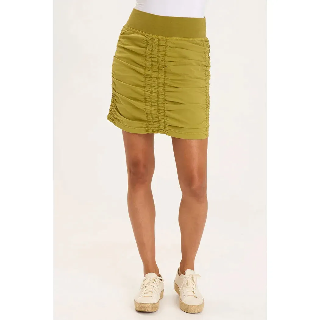 Side Ruched Trace Skirt