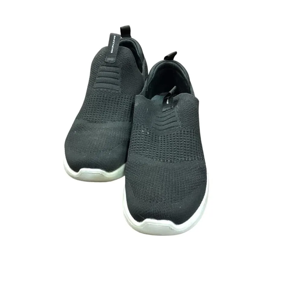SKECHERS BLACK SLIP ON SNEAKERS (#36) SIZE 5.5
