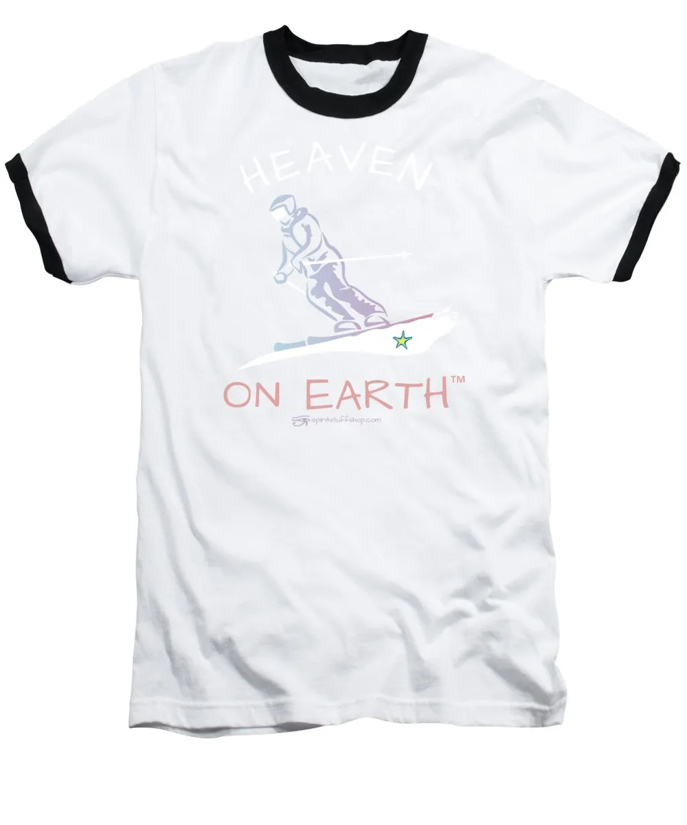 Skier - Baseball T-Shirt