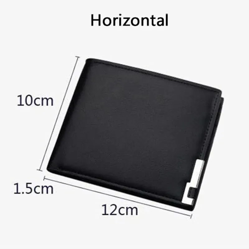 Slim Kpop PU Leather Wallet