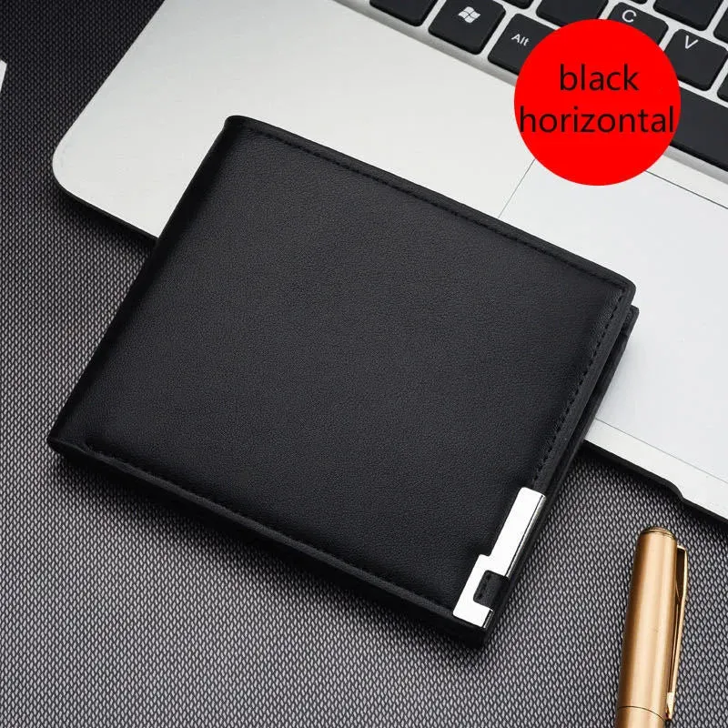 Slim Kpop PU Leather Wallet