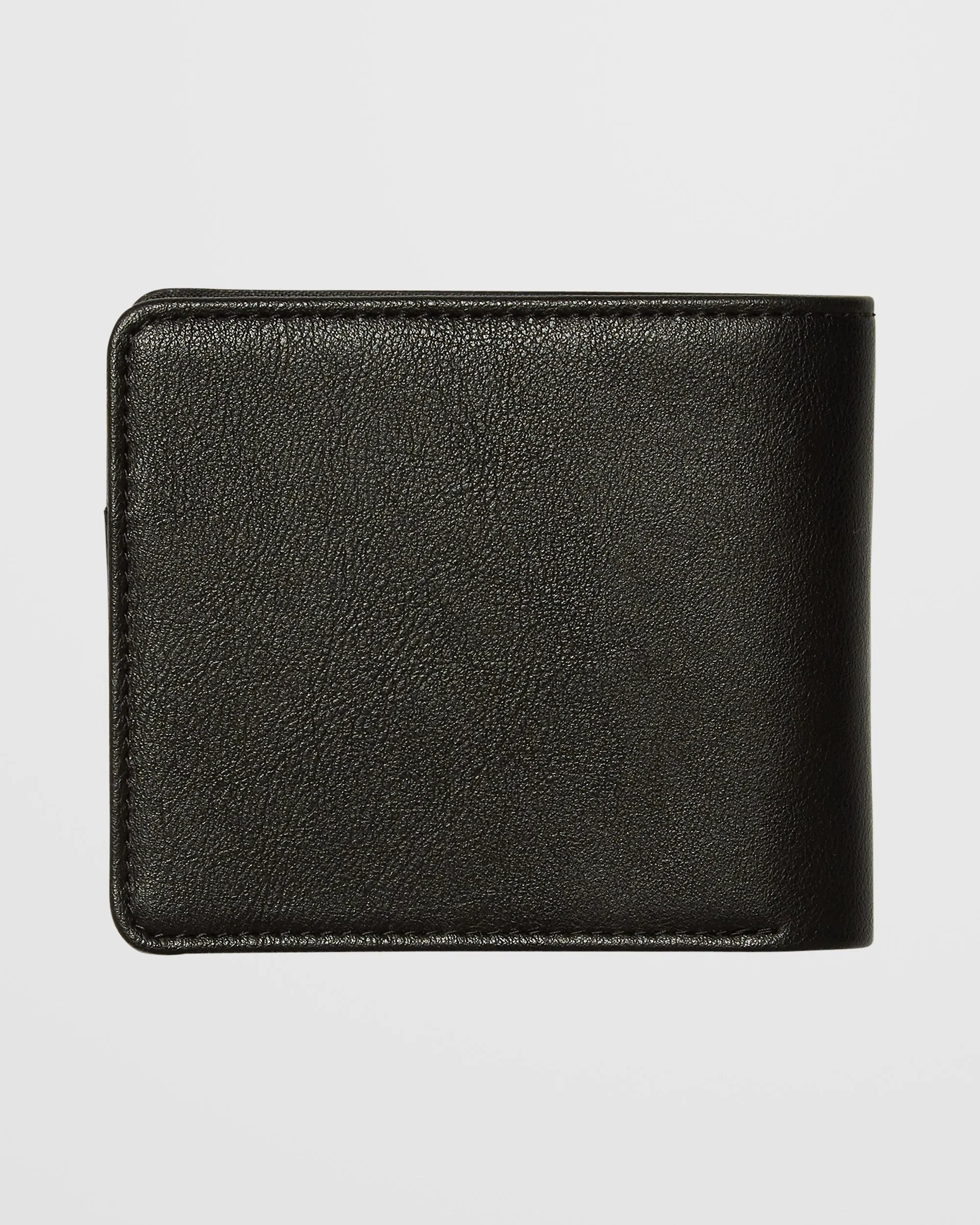 Slim Stone Small Wallet - Black