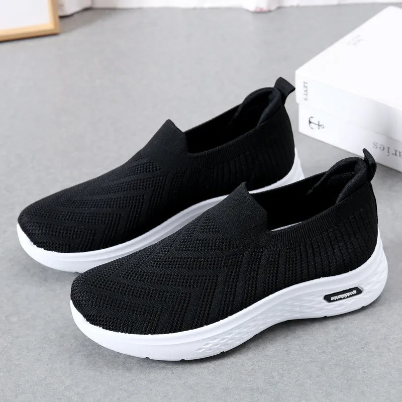 Slip-On Mesh Walking Shoes