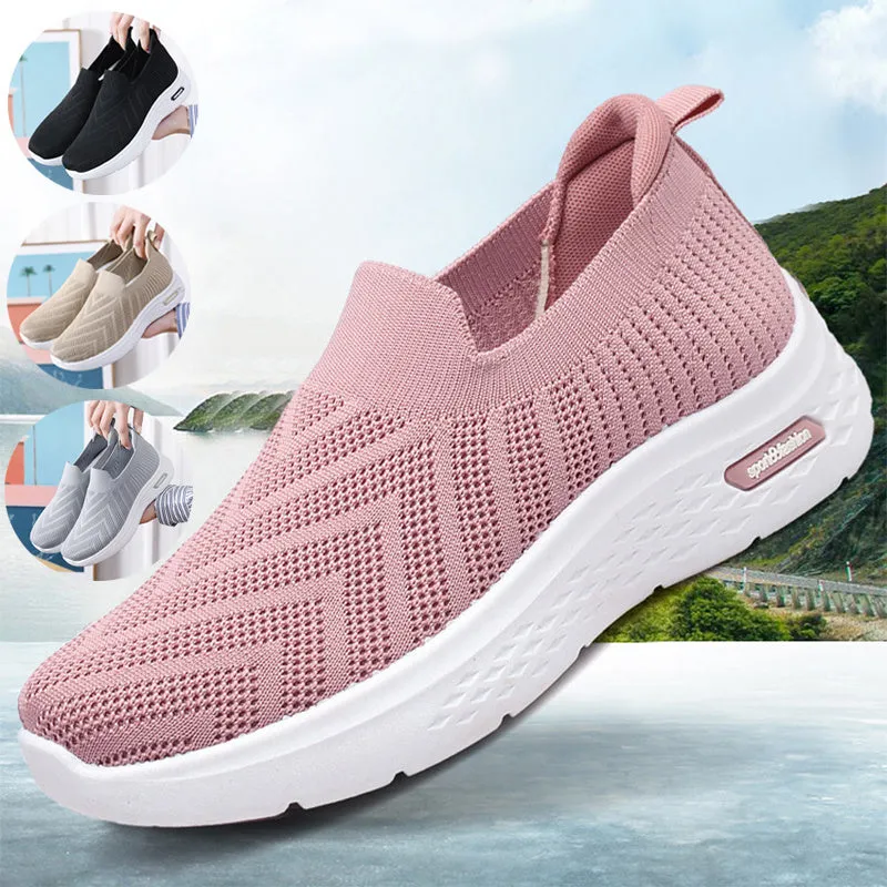 Slip-On Mesh Walking Shoes