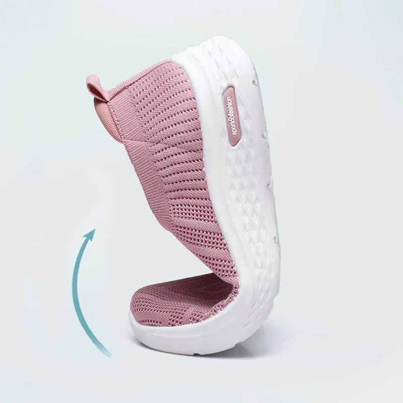 Slip-On Mesh Walking Shoes