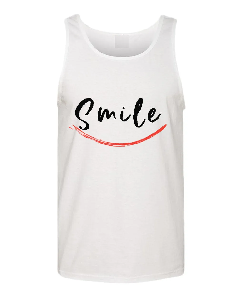 Smile tank top, motivational tank top, inspirational tank tops, casual tank tops