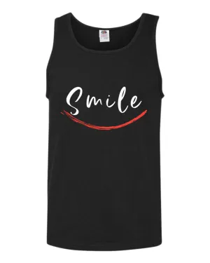 Smile tank top, motivational tank top, inspirational tank tops, casual tank tops