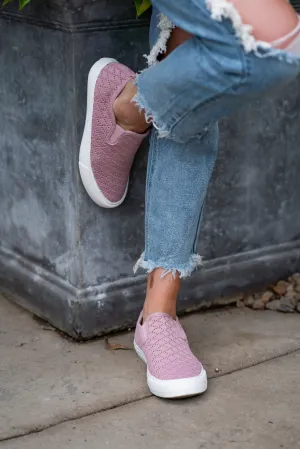 So Fly Slip On Sneakers Pink