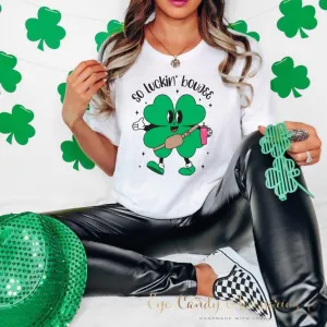 So Luckin' Boujee-  Adult- T-Shirt|Crewneck Sweater