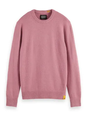 Soft Crew Neck Knit - Cadillac Pink