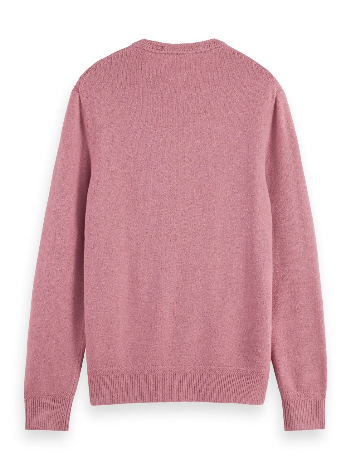 Soft Crew Neck Knit - Cadillac Pink
