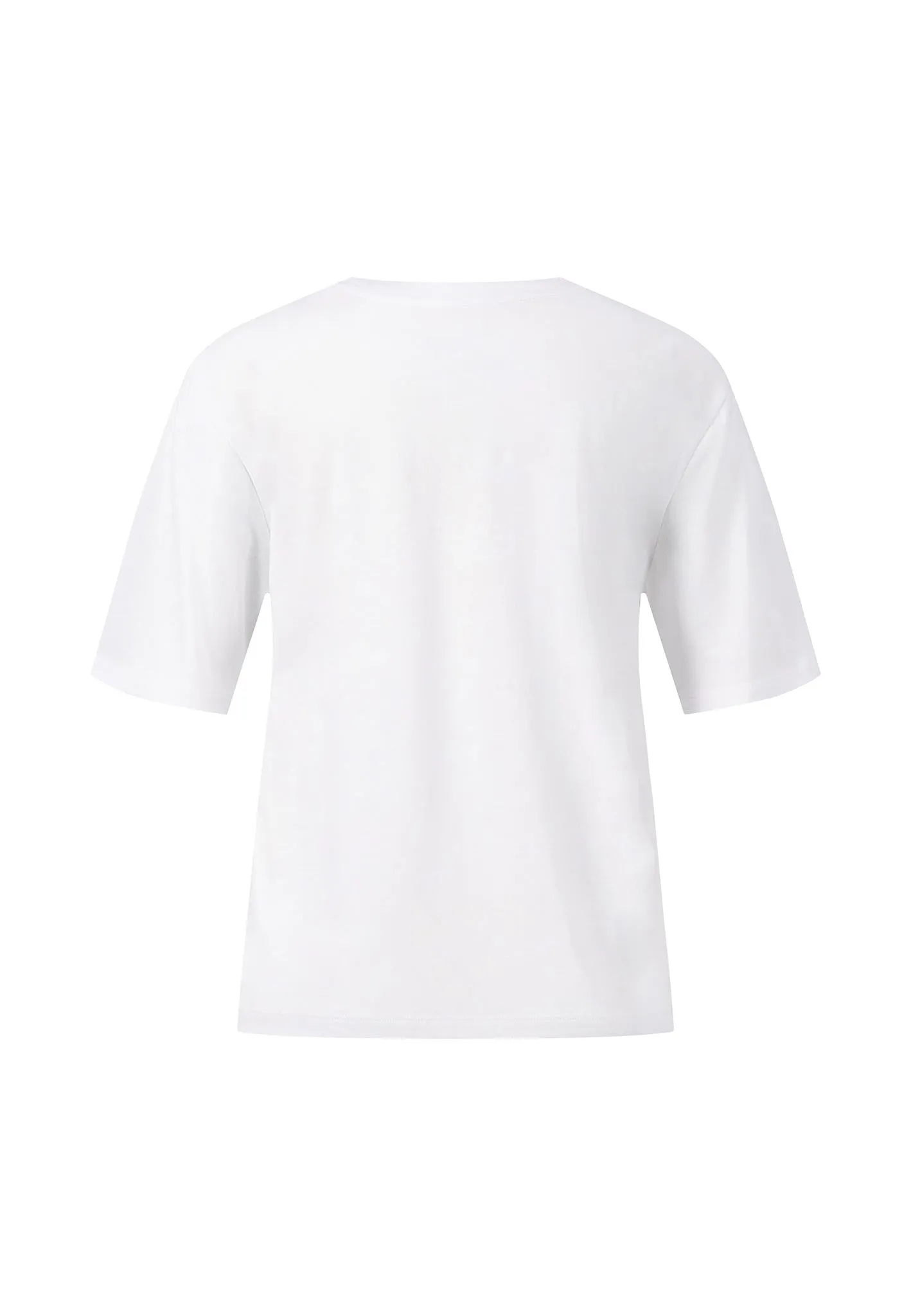 Sommerliches T-Shirt aus Baumwoll-Mix mit Print