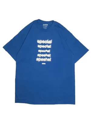 Speshal t shirt royal blue