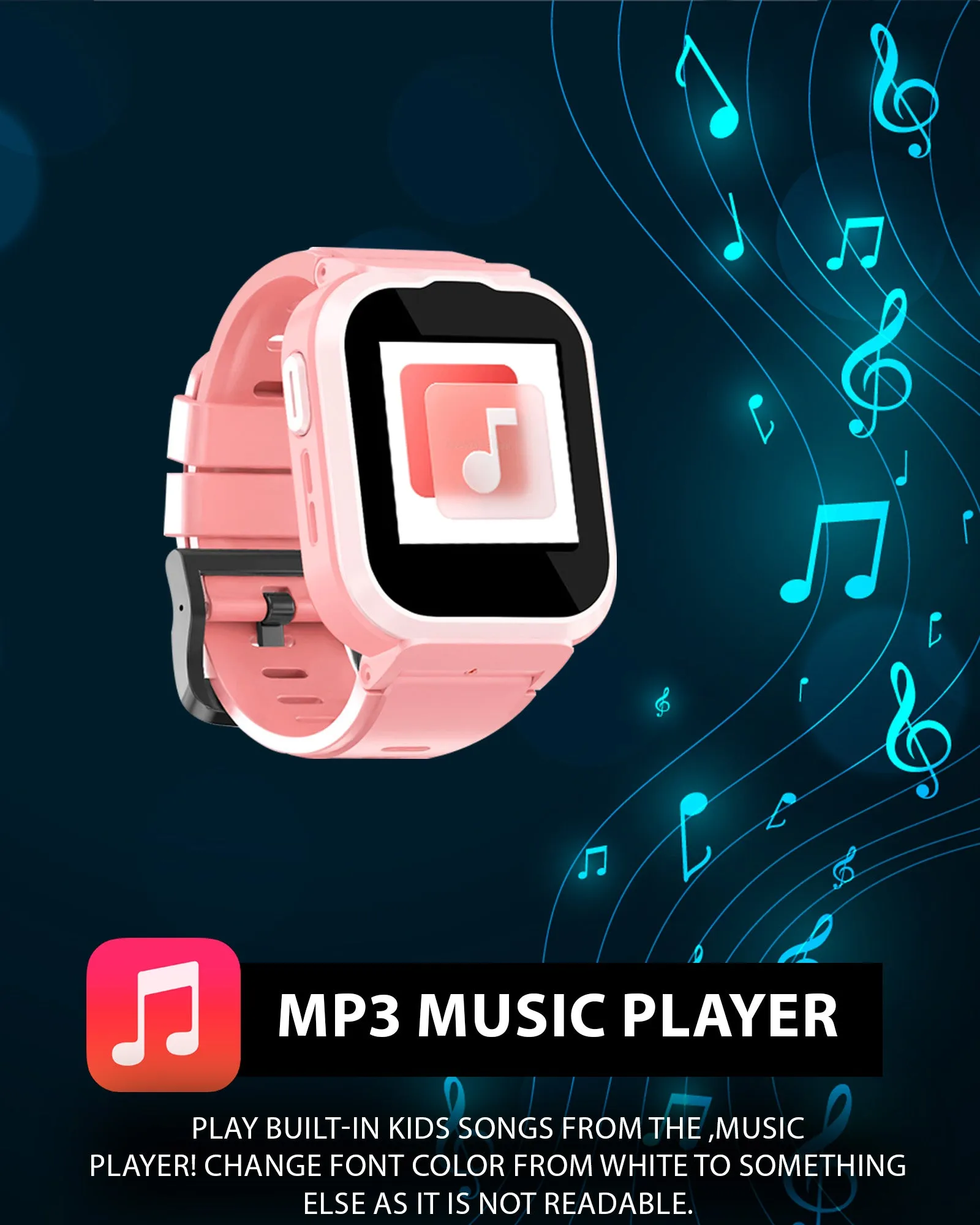 Spiky Cyclops 4g Video & Voice Calling Dewatering Waterproof Kids Smartwatch Printed strap - Camo