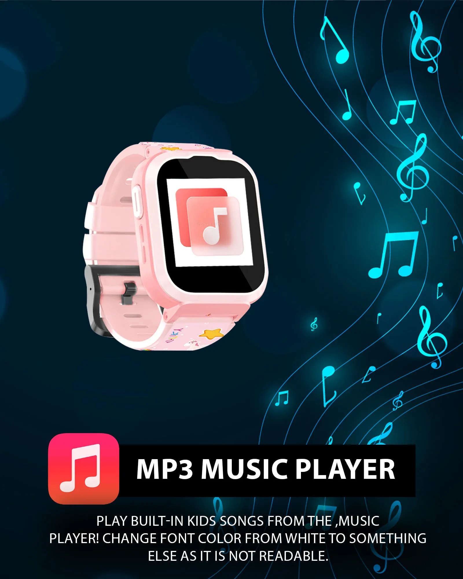 Spiky Cyclops 4g Video & Voice Calling Dewatering Waterproof Kids Smartwatch Printed strap - Camo