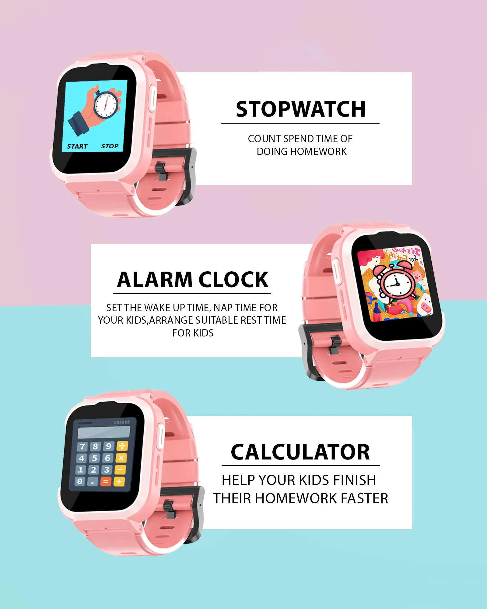 Spiky Cyclops 4g Video & Voice Calling Dewatering Waterproof Kids Smartwatch Printed strap - Camo