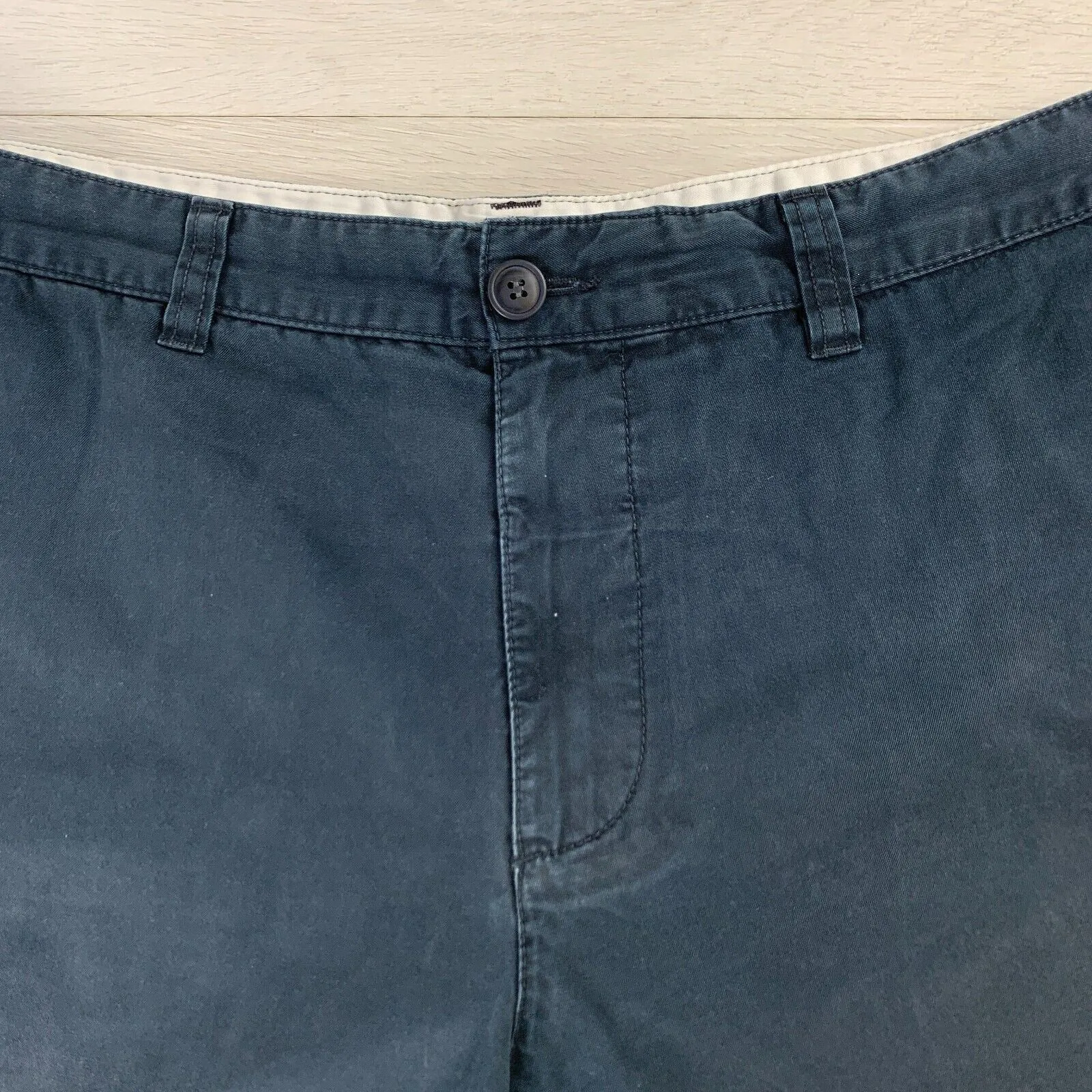 Sportscraft Mens Black Chino Shorts Size 36-37 Approx