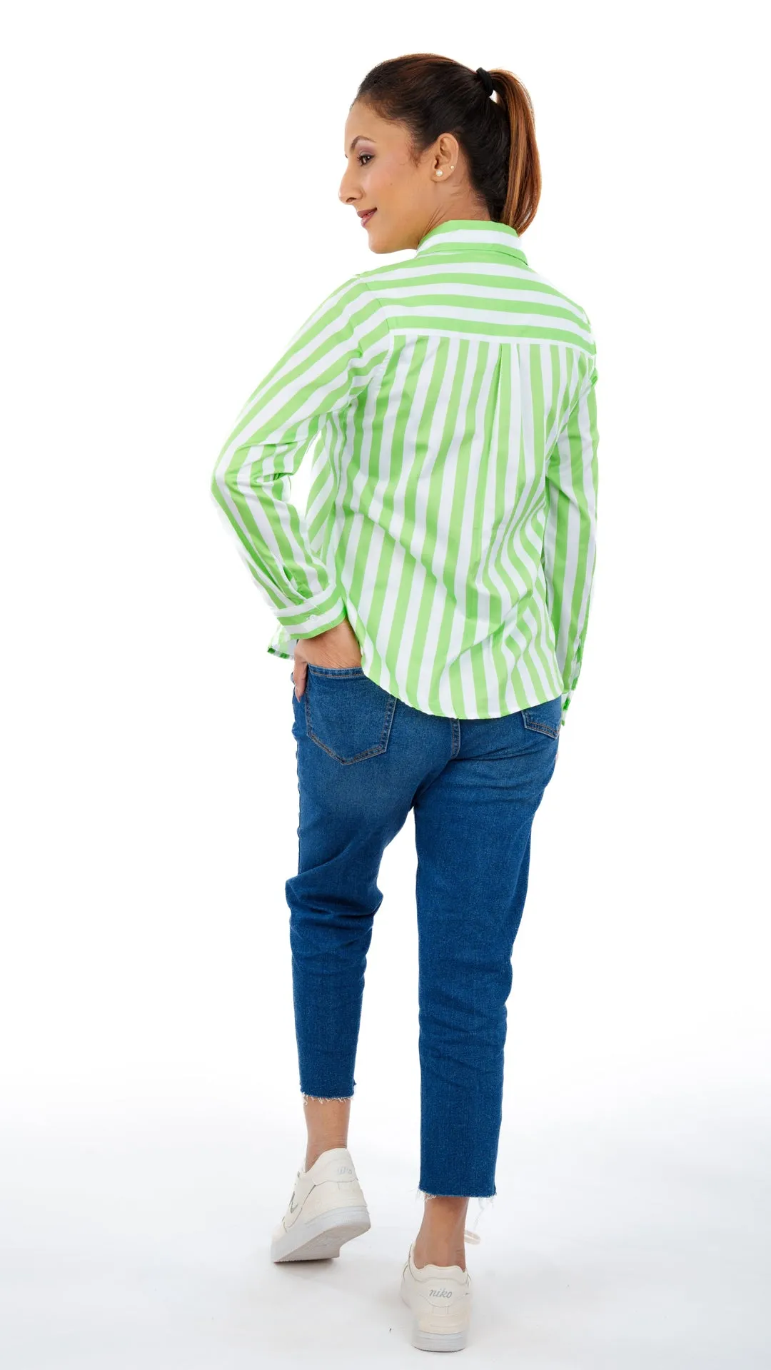 Spring Green Stripes