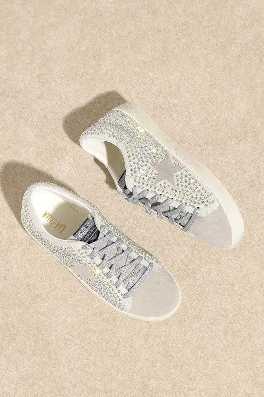 Star Of The Show Glam Rhinestone Sneakers