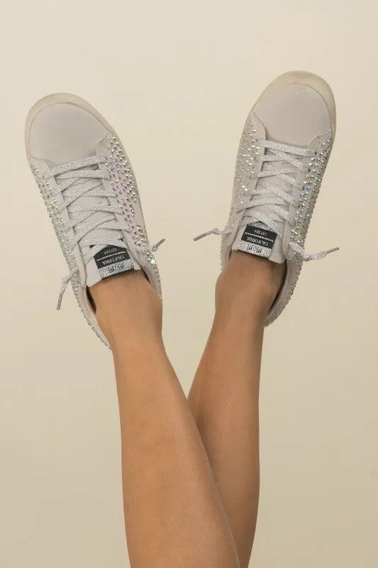 Star Of The Show Glam Rhinestone Sneakers