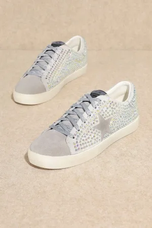 Star Of The Show Glam Rhinestone Sneakers