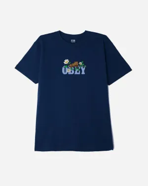 Step Tee - Navy