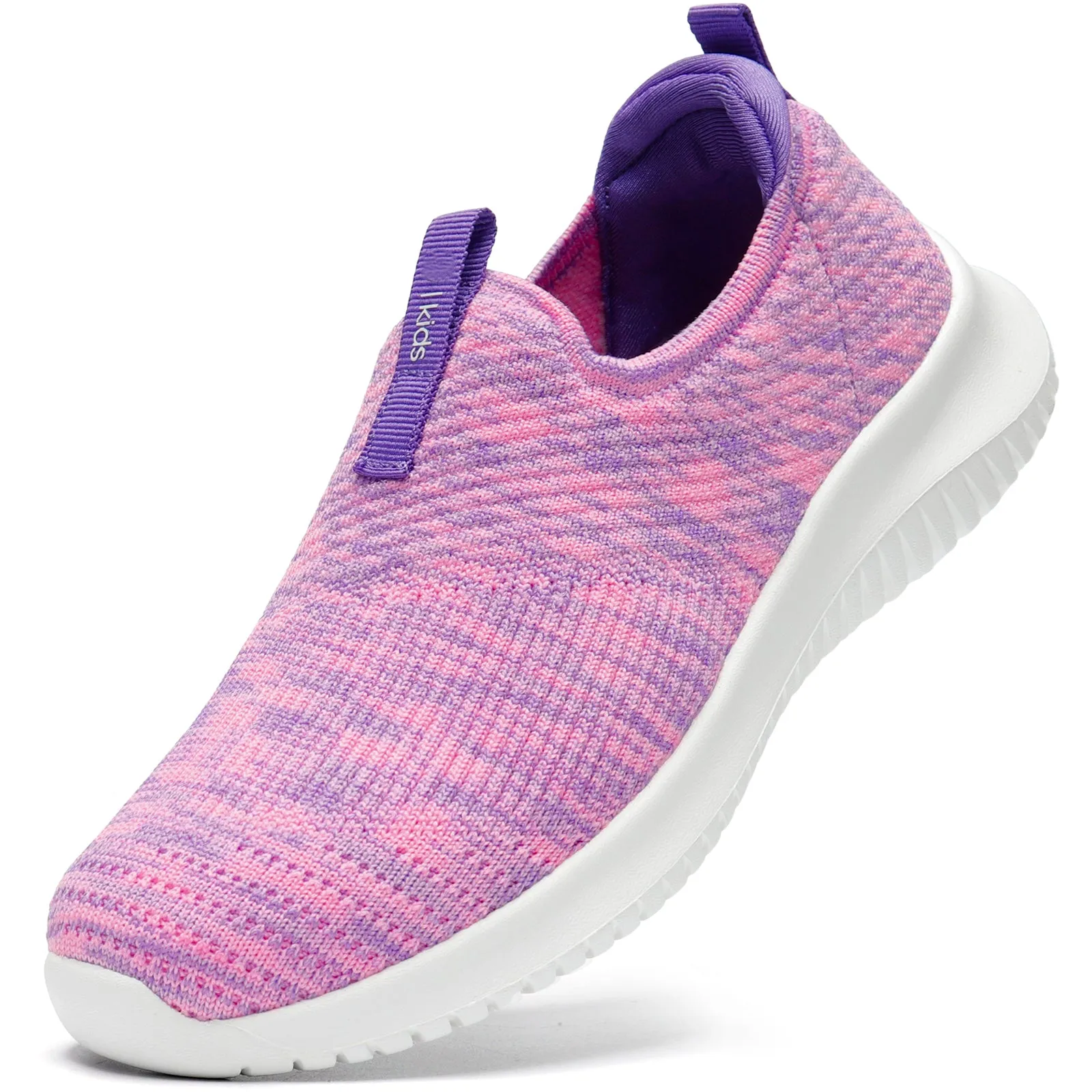STQ Kids Shoes Girls Boys Lightweight Slip on Walking Sneakers