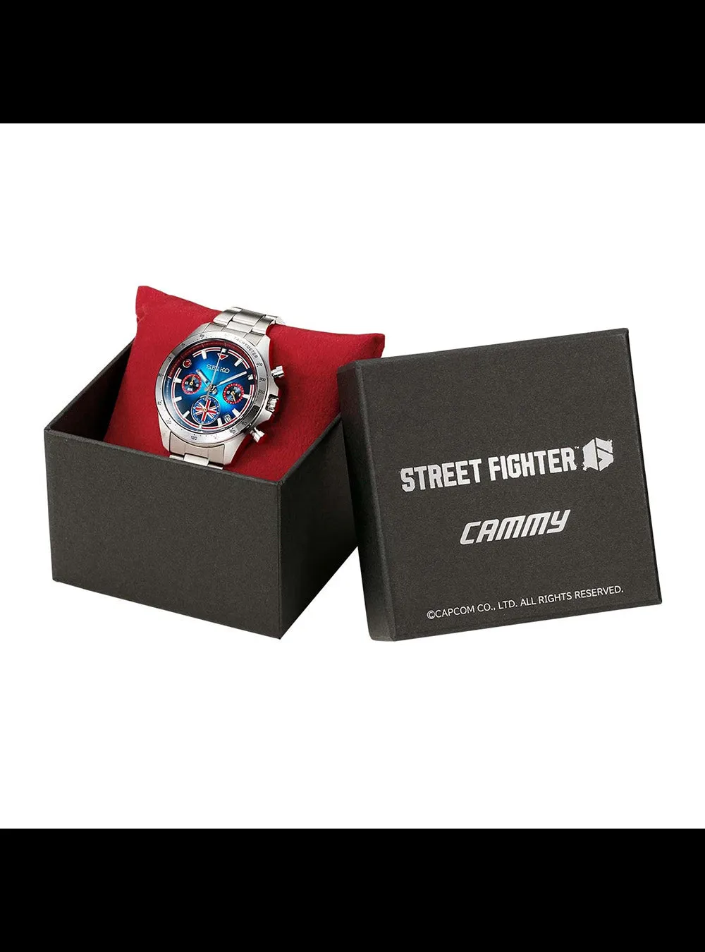 STREET FIGHTER 6 × SEIKO WATCH COLLABORATION LIMITED EDITION MADE IN JAPAN