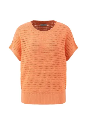 Strickshirt mit Lochmuster