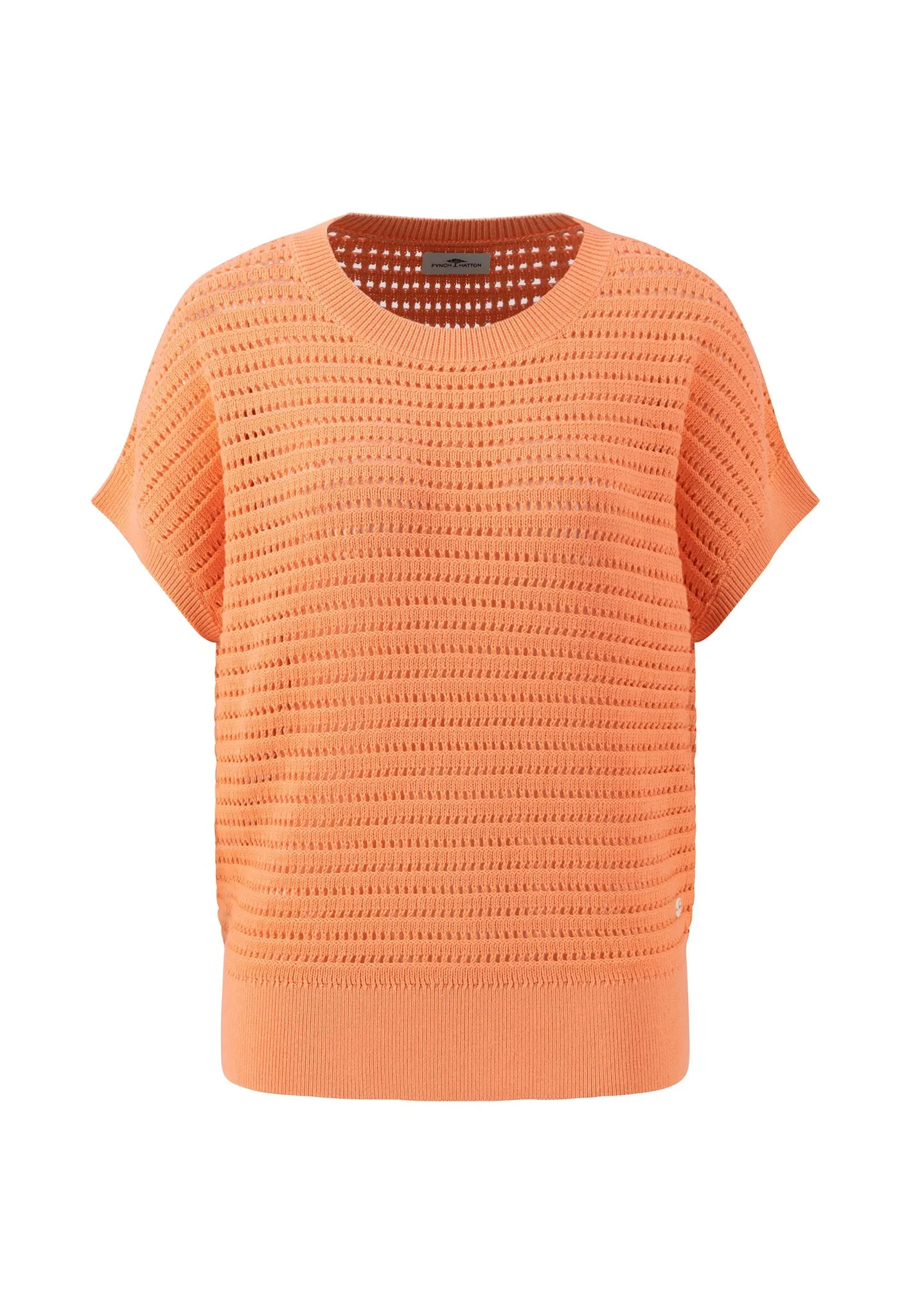 Strickshirt mit Lochmuster