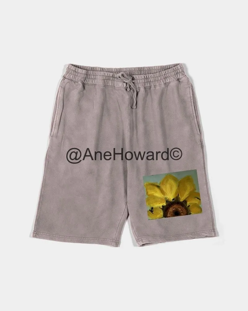 Sunflower Unisex  Cotton Vintage Shorts