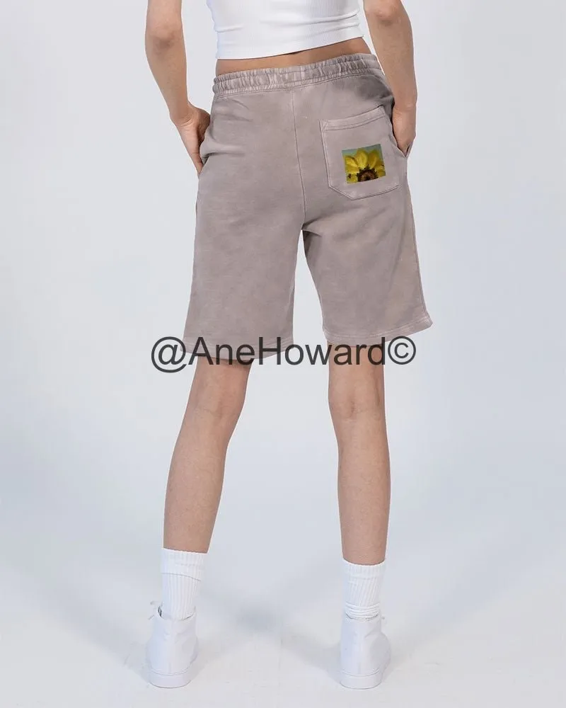 Sunflower Unisex  Cotton Vintage Shorts