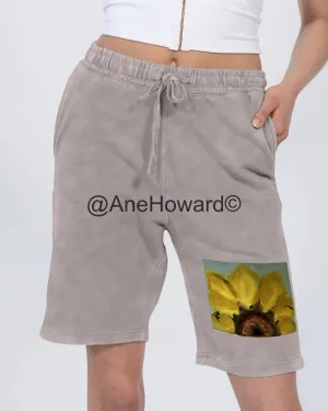 Sunflower Unisex  Cotton Vintage Shorts