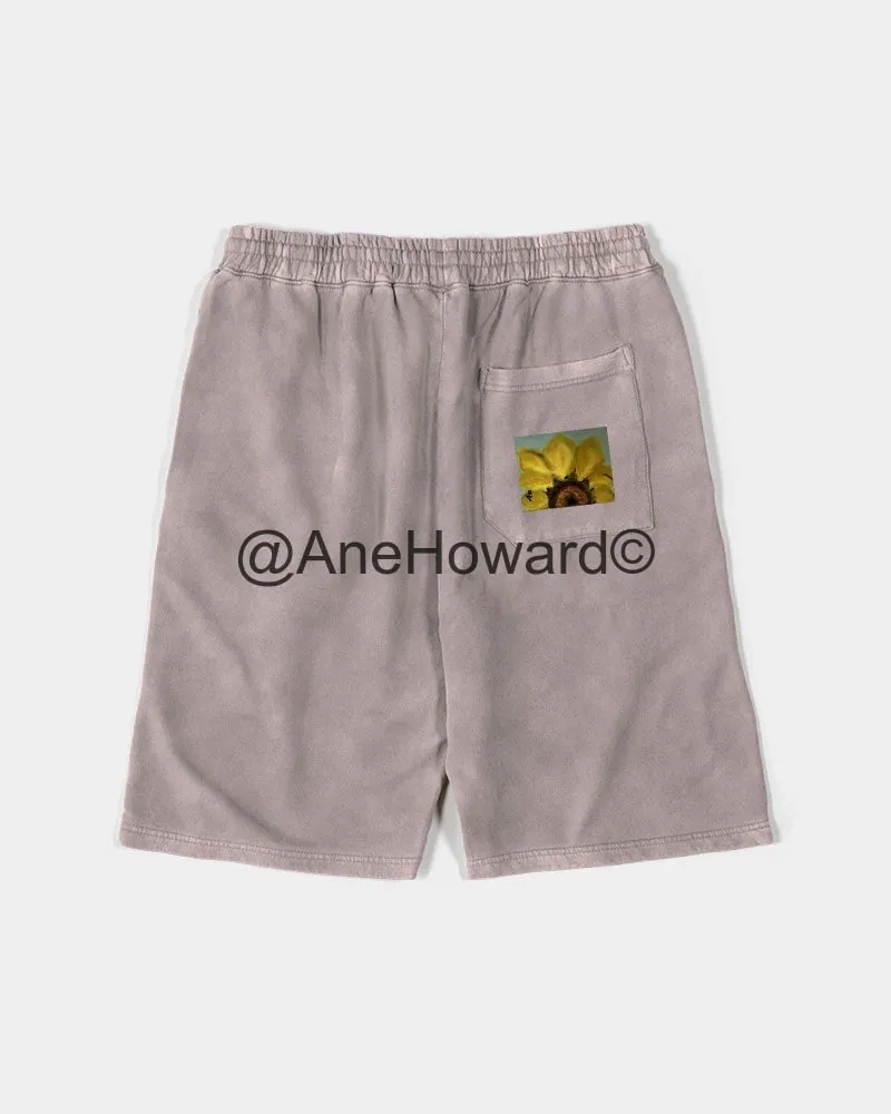 Sunflower Unisex  Cotton Vintage Shorts