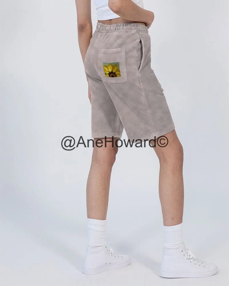 Sunflower Unisex  Cotton Vintage Shorts