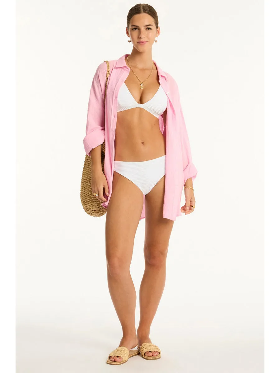 Sunset Beach Shirt in Pink