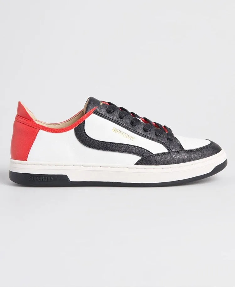 SUPERDRY | VEGAN BASKET LUX LOW TRAINERS