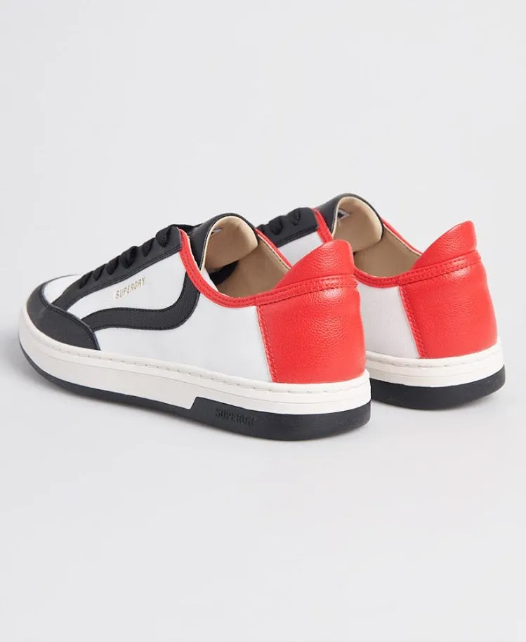 SUPERDRY | VEGAN BASKET LUX LOW TRAINERS