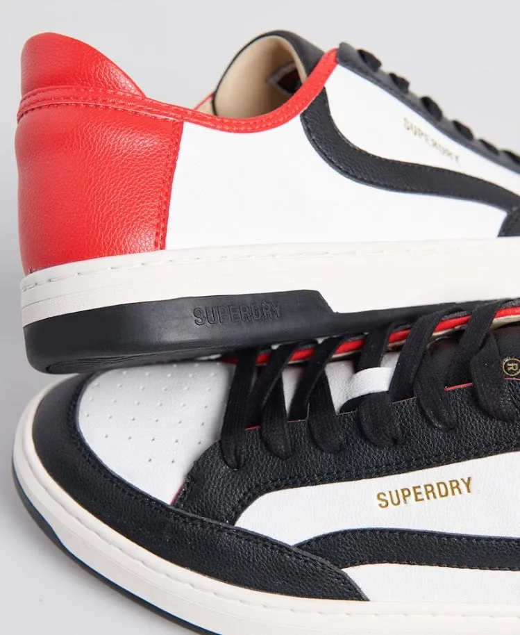 SUPERDRY | VEGAN BASKET LUX LOW TRAINERS