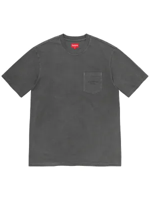Supreme Overdyed Pocket Tee Black [SS20]