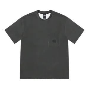 Supreme®/The North Face® Pigment Printed Pocket Tee- Black