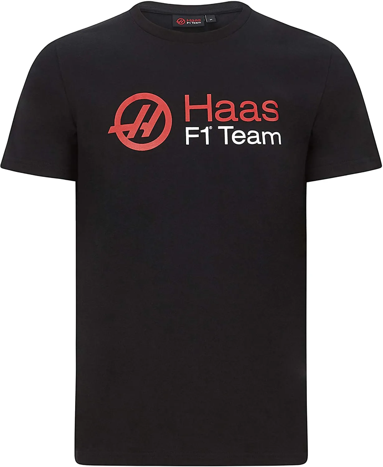 T-SHIRT Formula One 1 Mens Haas F1 Team USA NEW! Black Logo
