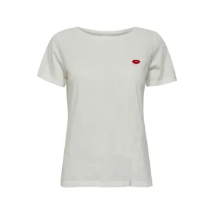T-Shirt «Nanine» in cloud dancer von ICHI