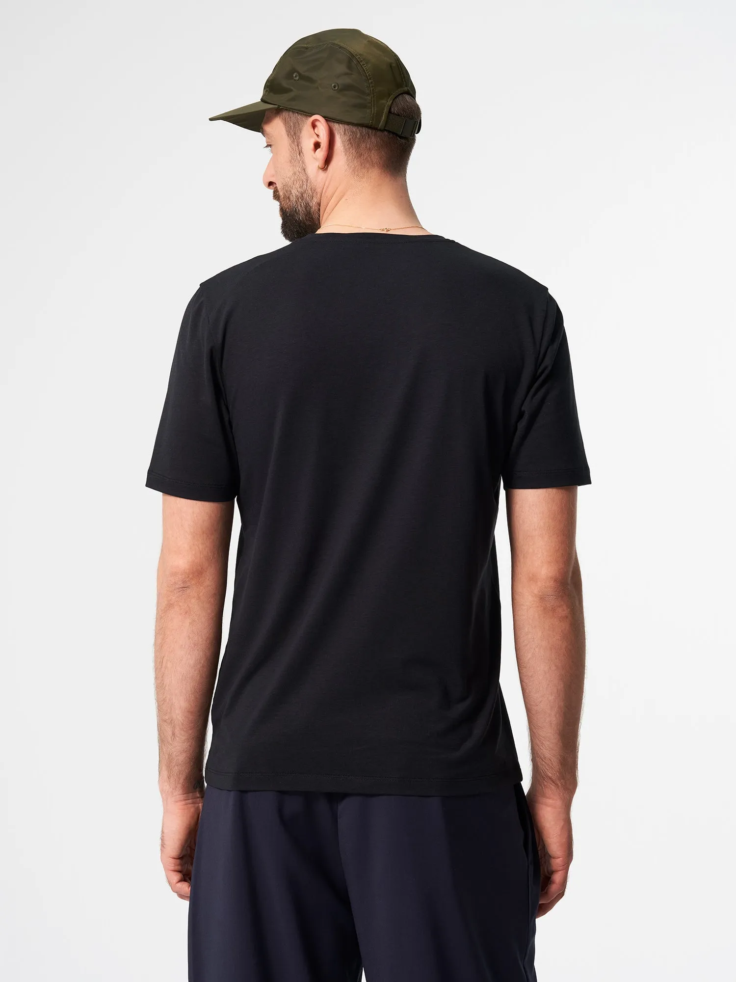 T-Shirt TENCEL™ - Wooden Black (Male)