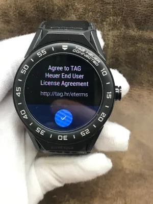 TAG Heuer Connected Modular SBF8A8013 LCD Dial Quartz Men's Watch