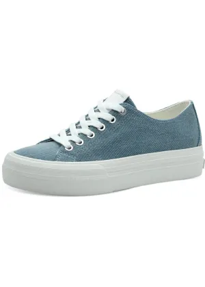 Tamaris Billie Vegan Sneakers Denim Blauw