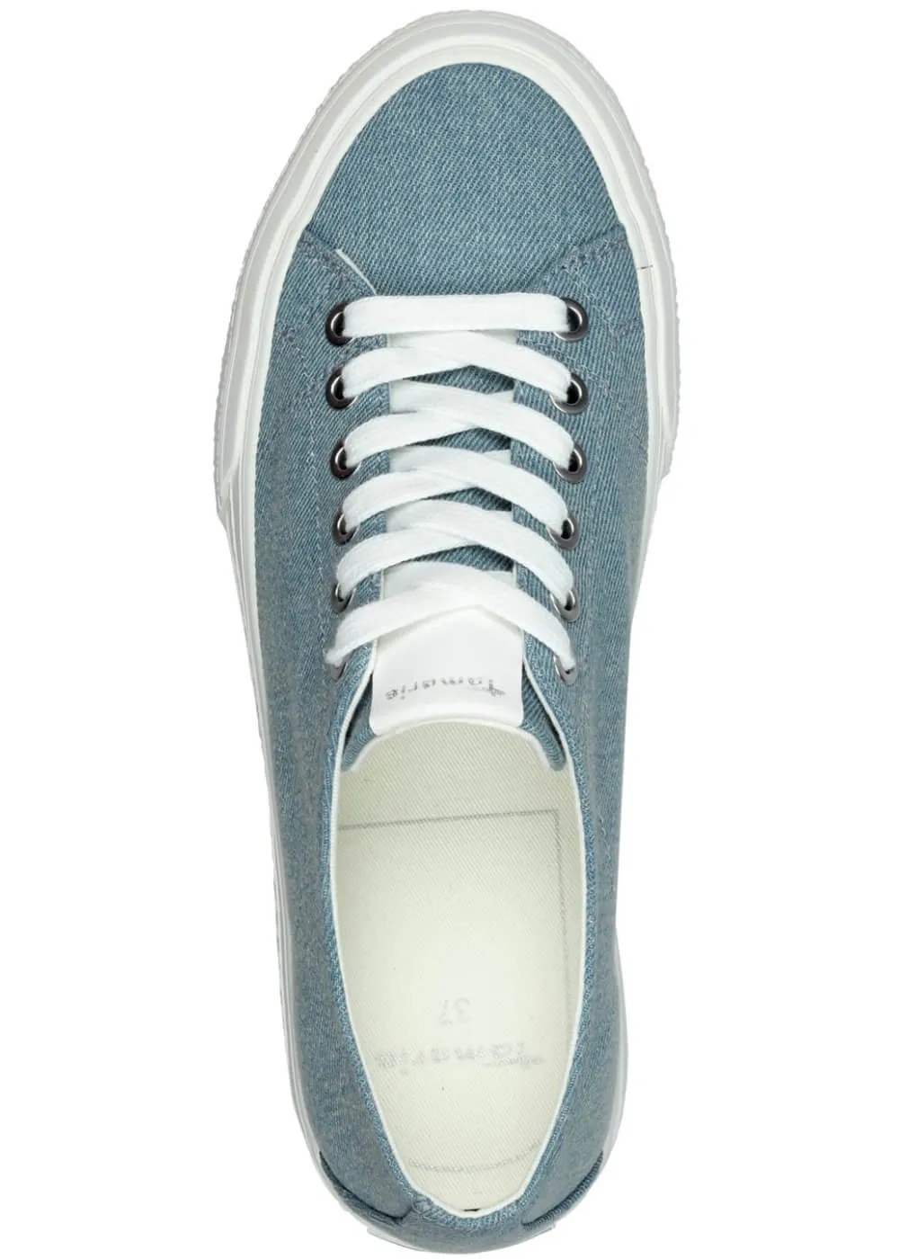 Tamaris Billie Vegan Sneakers Denim Blauw